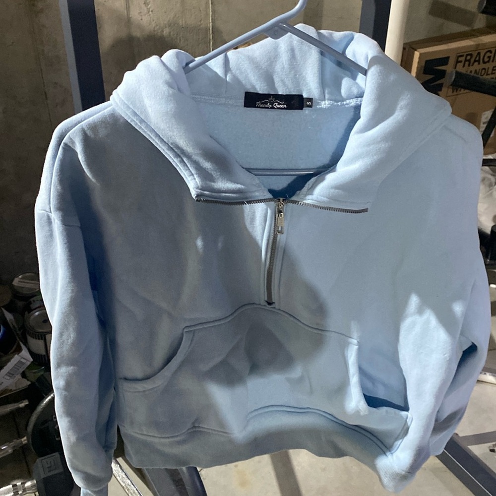 Light blue girls hoodie